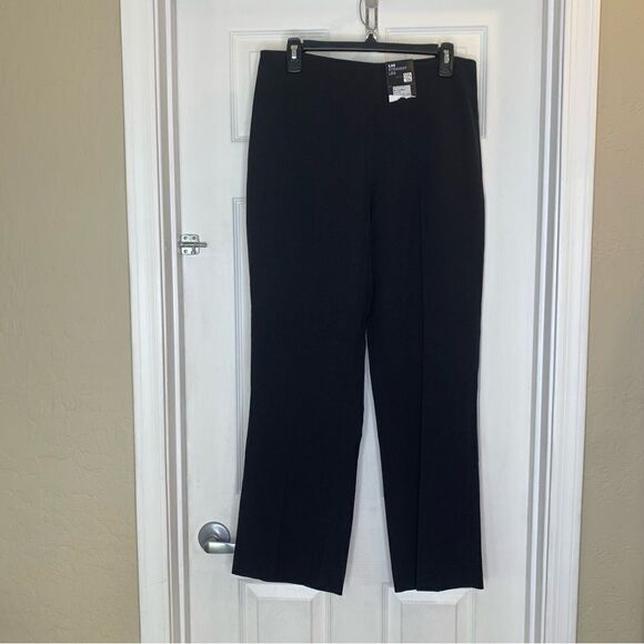 The Collection by Debenhams Black Pants Size 14S Flat Front Straight Leg - Picture 3 of 10